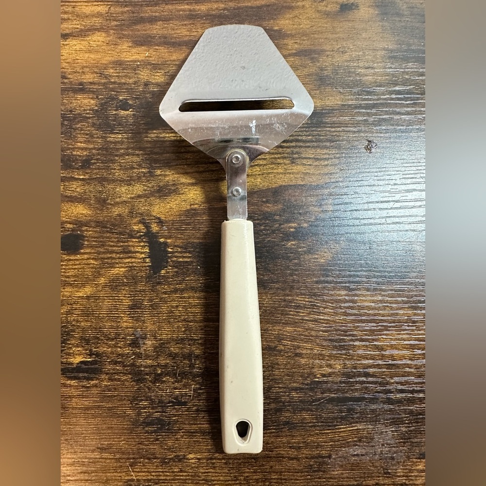 Vtg ECKO Cheese‎ Shaver Slicer Peeler Almond Handle Kitchen Utensil Gadget USA